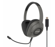 Koss SB42 USB čierno-šedá / slúchadlá s mikrofónom / USB / 2.4m
