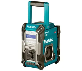 Makita MR004G / Aku stavebné rádio / FM / DAB+ / 3.5mm jack / BT 5.0 / napájací adaptér / bez aku