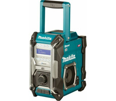 Makita MR004GZ / Aku stavebné rádio / FM / DAB+ / 3.5mm jack / BT 5.0 / IP65 / napájací adaptér / bez aku