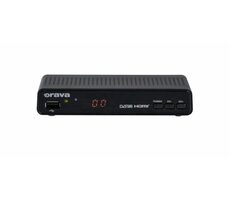 Orava DVB-30 čierna / HD digitálny terestriálny prijímač DVB-T2