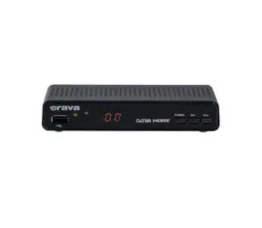 Orava DVB-30 čierna / HD digitálny terestriálny prijímač DVB-T2