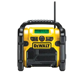 DeWalt DCR020 / Aku stavebné rádio / 10.8-18V / 220V / FM / DAB+ / bez aku