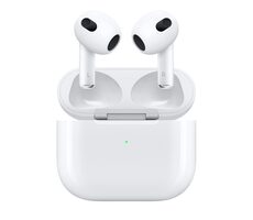 Apple AirPods (2022) 3. generácie / bezdrôtové slúchadlá / BT 5.0 / s lighting nabíjacím puzdrom