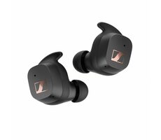 Sennheiser Sport True Wireless čierna / bezdrôtové slúchadlá / mikrofón / Bluetooth 5.2 / IP54 / dobíjacie púzdro