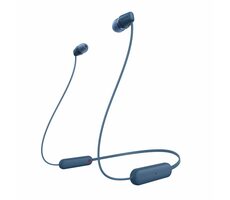 SONY WIC100L.CE7 modrá / Bezdrôtové slúchadlá do uší s mikrofónom / Bluetooth / 25h