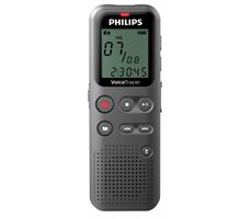Philips DVT 1120 / diktafón / 8GB / až 34 hodín záznamu / USB / 3.5 mm jack