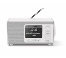 Hama DR1000 biela / digitálne rádio / FM / DAB / DAB+
