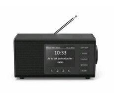 Hama DR1000 čierna / digitálne rádio / FM / DAB / DAB+