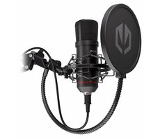 Endorfy Solum čierna / mikrofón s ramenom / USB / 2.9m