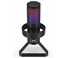 Endorfy Axis Streaming čierna / stolný mikrofón / USB / RGB / 2.5m