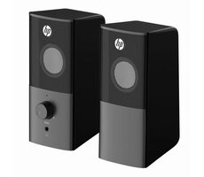 HP DHS-2101 čierna / Reproduktory / 2.0 / 2x6W / 3.5mm