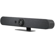 Logitech Rally Bar Mini šedá / videokonferenčný systém / 4K / HDMI &amp; USB &amp; LAN &amp; Wi-Fi