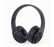 Gembird BHP-LED-01 čierna / bezdrôtové slúchadlá / Bluetooth 5.0