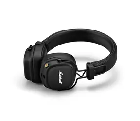 Marshall Major IV Bluetooth čierna / Slúchadlá s mikrofónom / Bluetooth 5.0