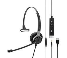 EPOS IMPACT SC635 čierna / Pre callcentrá / Mono / Mikrofón / USB&amp;Jack 3.5mm