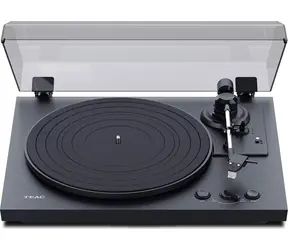 TEAC TN-175 čierna / Gramofón / 33 &amp; 45 RPM / RCA / predzosilňovač