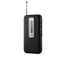 Philips TAR1506 čierna / Prenosné rádio / FM/MW / AAA