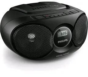 Philips AZ215 čierna / Rádio / FM / CD