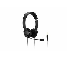 Kensington Headset Hi-Fi (USB) čierna / slúchadlá s mikrofónom / 1.8m / USB