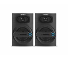 Natec Cougar / Reproduktory / 2.0 / 6W RMS / Jack 3.5mm / čierna