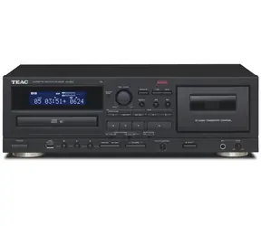 TEAC AD-850-SE / Prehrávač CD a kaziet / karaoke / nahrávanie na USB