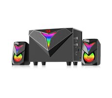 Redragon GS700 Tocco RGB čierna / Reproduktory / 2.1 / 11W / 3.5mm + USB