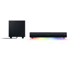 Razer Leviathan V2 čierna / soundbar &amp; subwoofer / 2.1 / 65W / RGB / USB / Bluetooth