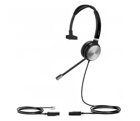 Yealink YHS36 čierna / Mono slúchadlá s mikrofónom / pre IP telefóny Yealink / 0.9 + 1.2 m / RJ-9
