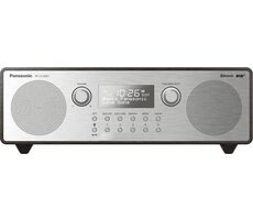 Panasonic RF-D100BTEGT strieborná / Stolové rádio / FM / DAB+ / Bluetooth / 3.5mm