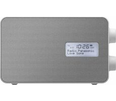 Panasonic RFD30BTEGW biela / Prenosné rádio / FM / DAB+ / Bluetooth / 3.5mm