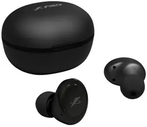 Fenda F&amp;D E1 čierna / bezdrôtové slúchadlá do uší / Bluetooth 5.0 / mikrofón / dobíjací box