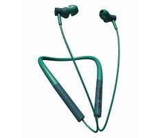 Fenda F&amp;D Sport N203 zelená / bezdrôtové slúchadlá do uší / Bluetooth 5.0 / mikrofón