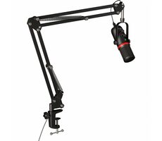 MOZOS MKIT-GX čierna / stolný mikrofón s ramenom / pop filter / USB-C / 3.5 mm Jack
