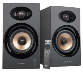 Fenda F&amp;D R23BT čierna / Reproduktory / 2.0 / 40W / BT / USB / AUX / OPT