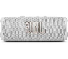 JBL Flip 6 biela / Bluetooth reproduktor / 4800 mAh / IP67 / Bluetooth