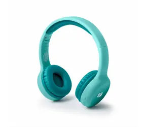 Muse M-215 BTB modrá / Bezdrôtové slúchadlá s mikrofónom / Bluetooth 5.0 / 3.5mm / až 13 hodín