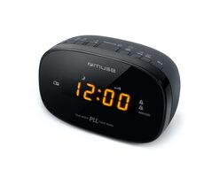 Muse M-150 CR čierna / Budík s rádiom / FM