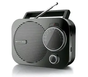 Muse M-050 R čierna / Prenosné rádio / FM / MW / 3.5mm