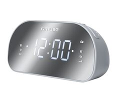 Muse M-170 CMR strieborná / Budík s rádiom / FM