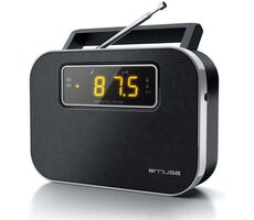 Muse M-081 R čierna / Prenosné rádio / FM / MW / 3.5mm