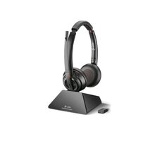 Poly Savi 8220 UC / bezdrôtová náhlavná súprava / mikrofón / dve slúchadlá / DECT / USB-A bezdrôtový prijímač