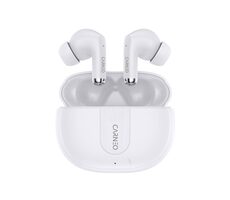 CARNEO 4Fun Mini biela / Bezdrôtové slúchadlá do uší / až 46h / USB-C / 96 dB / Bluetooth 5.0