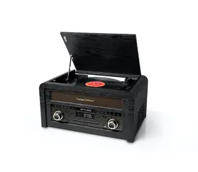 Muse MT-115W čierna / Gramofón / 33 &amp;45 &amp; 78 RPM / rádio / MP3 / USB