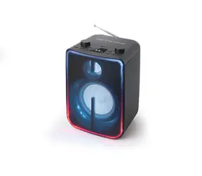 Muse M-1802DJ čierna / Prenosný reproduktor / 60W / Bluetooth / AUX / USB