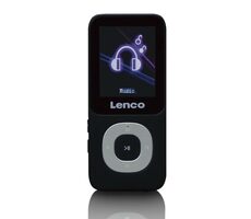 LENCO Xemio 659 sivá / MP3 &amp; MP4 prehrávač / 1.8 &quot;TFT / 4GB / MicroSD / 3.5 mm