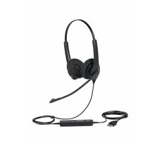 JABRA BIZ 1500 Duo čierna / Slúchadlá / mikrofón / USB