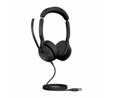 JABRA Evolve2 50 čierna / Slúchadlá / mikrofón / ANC / USB / Bluetooth 