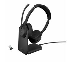JABRA Evolve2 55 (25599-999-989) čierna / Slúchadlá / mikrofón / ANC / USB / Bluetooth / MS Stereo