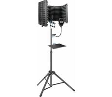 MOZOS MSHIELD-CABIN-SET čierna / Sada akustická kabína & statív & pop-filter / dopredaj