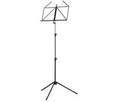 K&amp;M 100/1 stojan na noty čierna / výška od 625 do 1240 mm